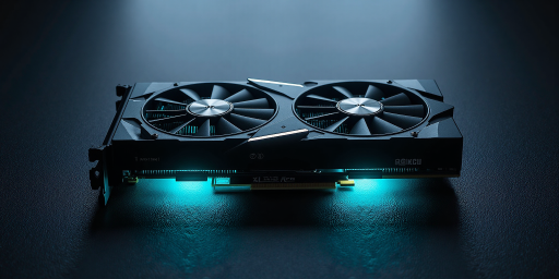 NVIDIA彩色标志,绿色背景上的NVIDIA字母组合